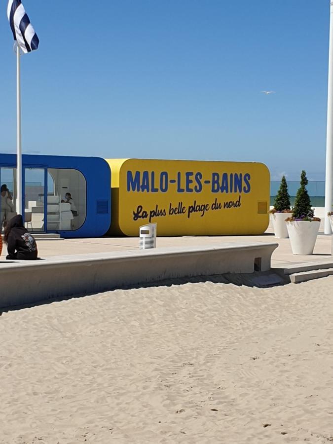 Appartement Malo Les Bains Plage Dunkirk Eksteriør bilde